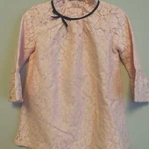 Janie and Jack Pink Lace Dress 2T